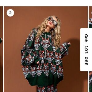 Dressed in LALA Wild Thing Oversized Sweater (THIS IS A SAMPLE)